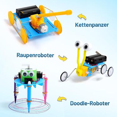 Електронний конструктор ADUSRIZ 5-in-1 STEM Kit, для дітей 8-14 років
