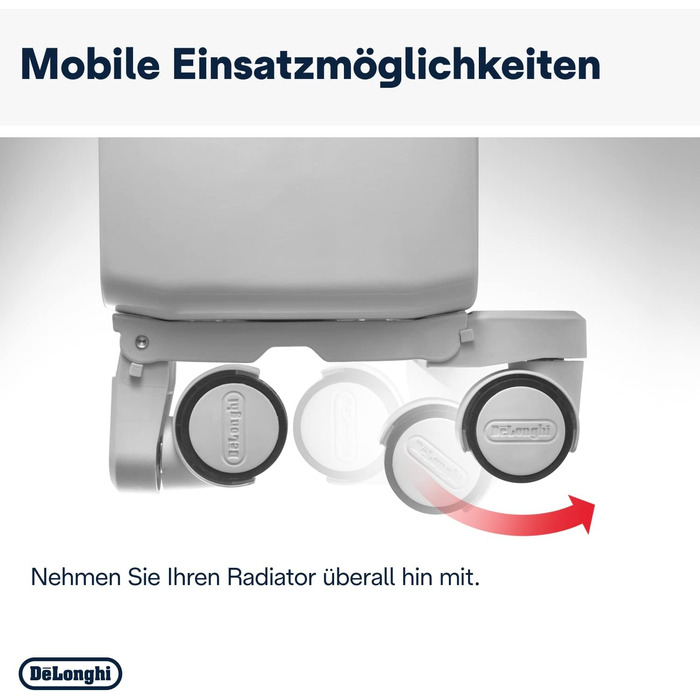 Радіатор De&39Longhi Dragon 4 Pro TRDX41025E, класичний масляний радіатор з 3 рівнями потужності, 24-годинним таймером, захистом від замерзання та еко-функцією, запобіжним термостатом, 2500 Вт, білий