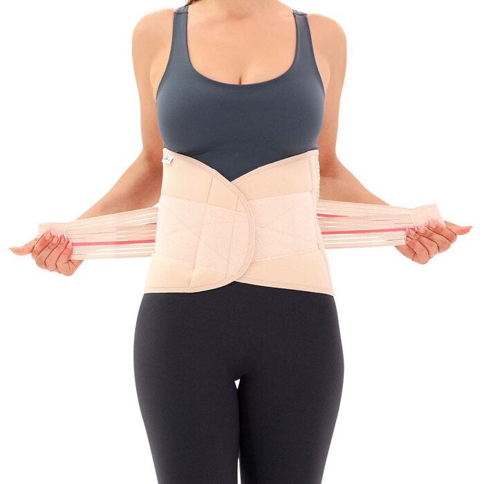 Owli Postpartum Belly Band, Post Pregnancy Tummy Shaper Support Waist Shapewear Corset Diastasis Recti Belly Wrap Corset for Postpartum Support and Shumming (M), Owli Postpartum Belly Band, Post Pregnancy Tummy Shaper Support Waist Shapewear Corset Diasta