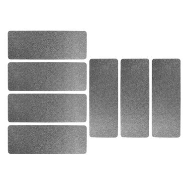 Сходинки 7/14 шт. 45x20 см Килимок для сходів Протиковзкі сходинки Підлога для сходів Самоклеюча підкладка для сходів Липка підкладка Килими Килимове вирізання своїми руками для захисту сходів (темно-сірий, 7 шт. 45x20 см) 7 шт. 45x20 см темно-сірий