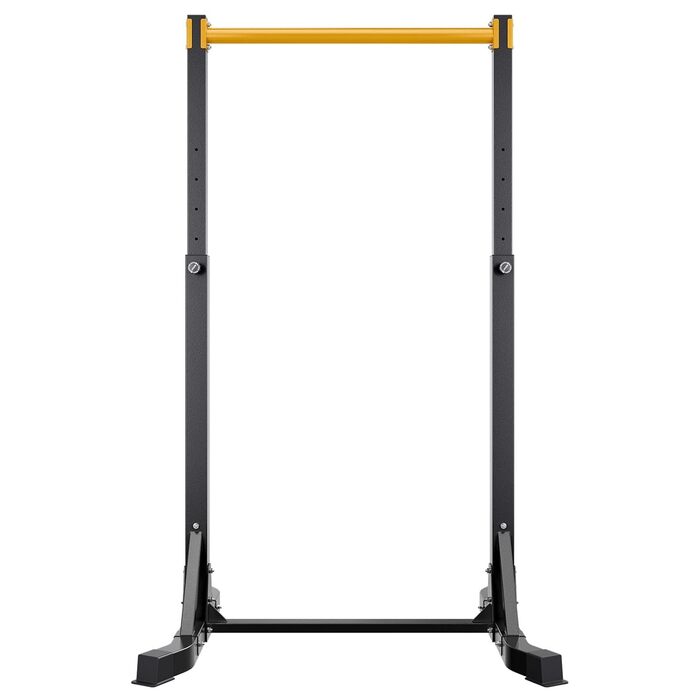 Портативна турніка VEVOR з силовою підтяжкою, вантажопідйомністю 150 кг, окремостояча, з H-подібною рамою та сталевою трубою, регулювання висоти у 8 напрямках, тренування рук, спини та грудей