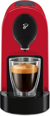 Капсульна кавоварка Tchibo Cafissimo 'Pure plus для капучино, еспресо та кави 0,8 л 1250 Вт 11,9 x 33,7 x 24 см червона