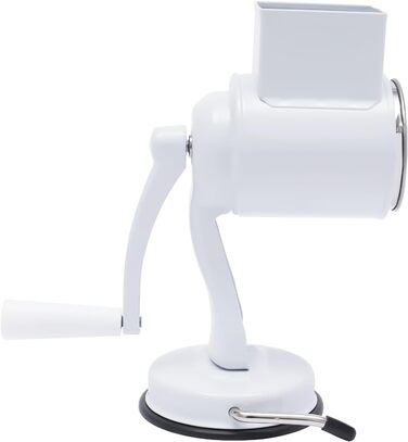 Овочева терка, терка для сиру з рукояткою, терка для овочів з 3 барабанними лезами для сиру, огірків, моркви, горіхів і т.д.