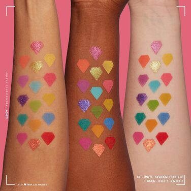 Палітра тіней NYX Professional Makeup (16 відтінків)