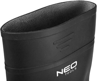 Гумові чоботи NEO TOOLS - Унісекс водонепроникні гумові чоботи, садові чоботи, дихаючі гумові чоботи до щиколотки, водонепроникні рибальські чоботи, чорні - 39-46 40 EU