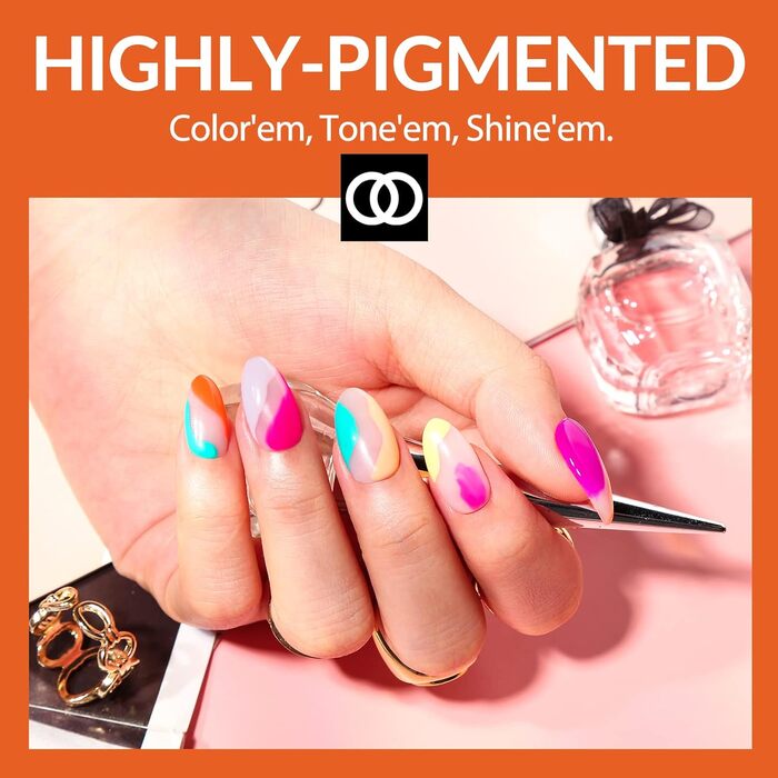 Набір гель-лаків Lagunamoon (25 елементів)