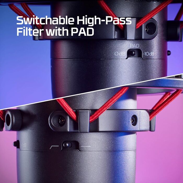 Конденсаторний мікрофон з великою діафрагмою, роз'єм XLR, чорний ProCast Single Black