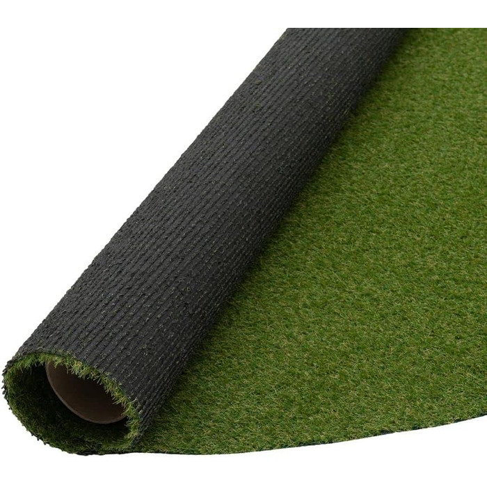 Розкішний газонний килим зі штучною травою Wembley Green Round у 5 розмірах 100 см круглий