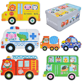 Дитячий пазл EKKONG, дерев&39яні іграшки для дітей, дерев&39яні пазли від 2 3 4 5 років, іграшки Монтессорі на Різдво, день народж