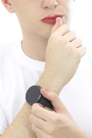 Сучасний спортивний GPS-годинник, пульсометр, смарт-годинник для чоловіків та жінок, годинник для бігу та тренувань, моніторинг сну та трекер активності Carbon Grey Pacer Pro