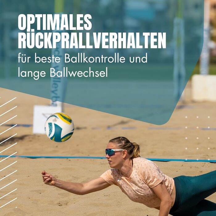 Пляжний волейбольний м'яч SunPro (DVV Certified)