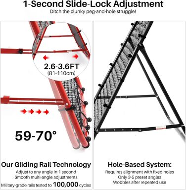Двостороння сітка для відскоку, тренувальне обладнання для футбольних воріт, 100/120/180 см, регульована мішень для відскоку футбольних воріт для дитячих ігор, навчальне та тренувальне обладнання, регульовані портативні спортивні сітки для саду, червоні, 