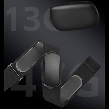 Пульсометр для велотренувань з підключенням BLE 4.0 та , водонепроникний за стандартом IP67, для використання з велокомп&39ютерами Wahoo