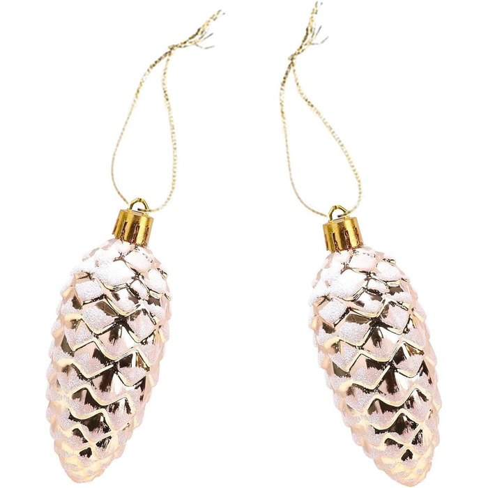 Набір із 10 шишок для ялинки DAHI