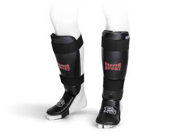 Захисні накладки на гомілки та підйоми PAFFEN SPORT Thai Star ефективні захистні накладки для тренувань з муай-тай, кікбоксингу, К1, ММА та суміжних бойових мистецтв. Чорний колір M