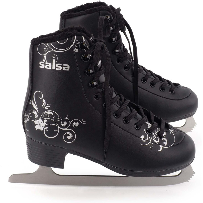 Жіночі ковзани BAUD з підкладкою чорні 37-41