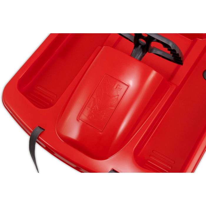 Снігохід KHW Snow Fox, кермовий, TÜV-тестований, червоний