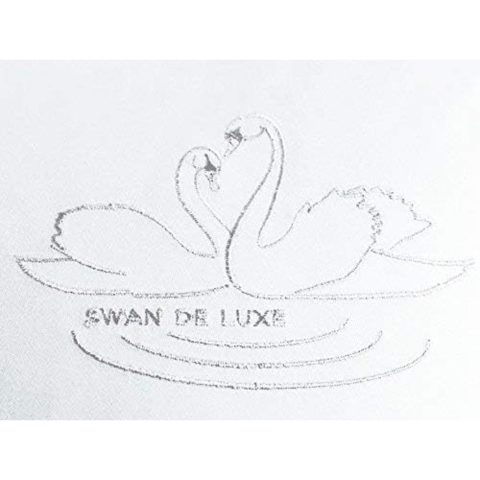 Дизайнерська подушка sei kotex 80x80 Бавовняна подушка SWAN de Luxe - Подушка для сну з пуховим покриттям 80 x 80 см Swan De Luxe 1
