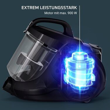 Циклонний вертикальний пилосос Rowenta Swift Power Cyclonic RO2913EA Циклонна технологія Довготривалі результати Радіус дії 7,6 М