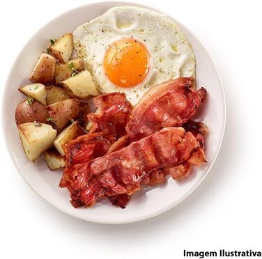 Плита для бекону в мікрохвильовій печі Lku, червона, 28,2 x 6 x 24,9 см