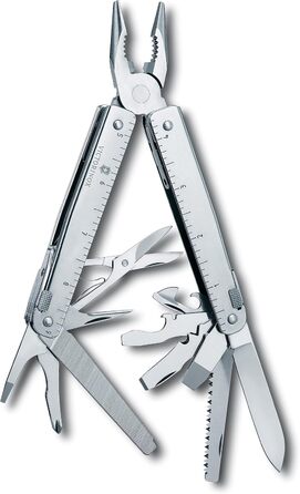 Багатофункціональний інструмент Victorinox Swiss Tool X Plus Silver одного розміру Single