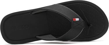 Чоловічі шльопанці-стрінги, сандалі, пляжний колір, розміри 41-46 EU, чорний колір, розмір 42 EU