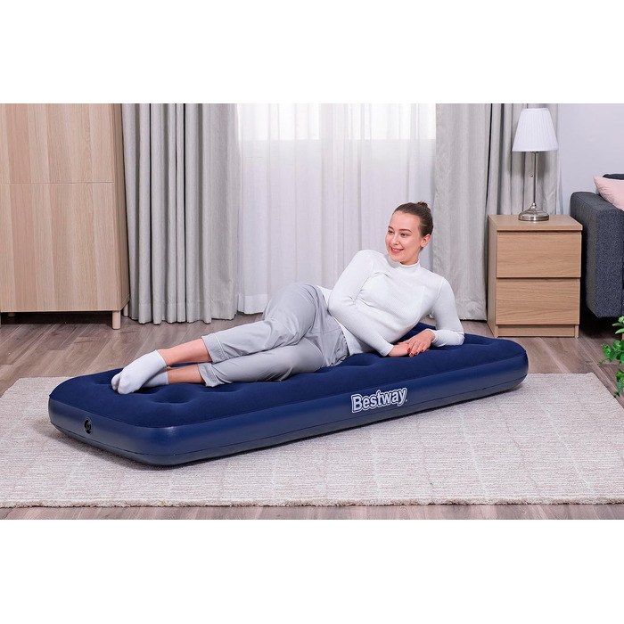 Надувний чохол Bestway Blue Horizon Single XL/Lo 185 x 76 x 22 см