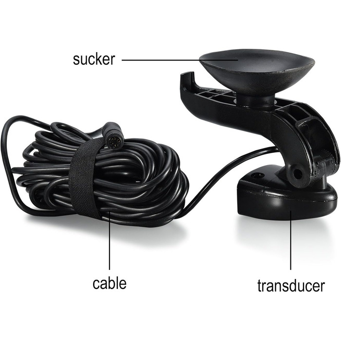 З кольоровим екраном Ехолот для човнів з подвійною частотою