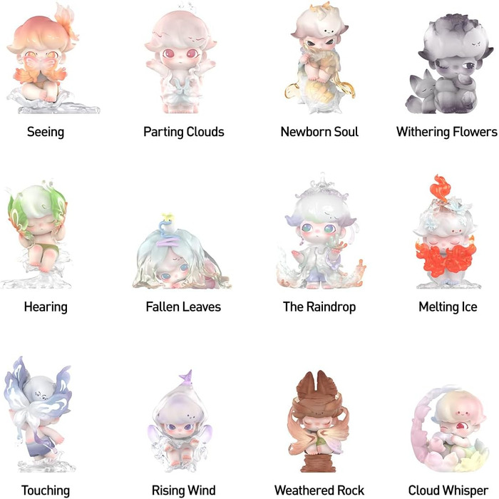 Фігурки серії "Фігурки в природі" Аніме-фігурки Колекційні фігурки Колекційні художні іграшки Іграшкові фігурки Подарунковий набір Фігурки в природі Повний набір