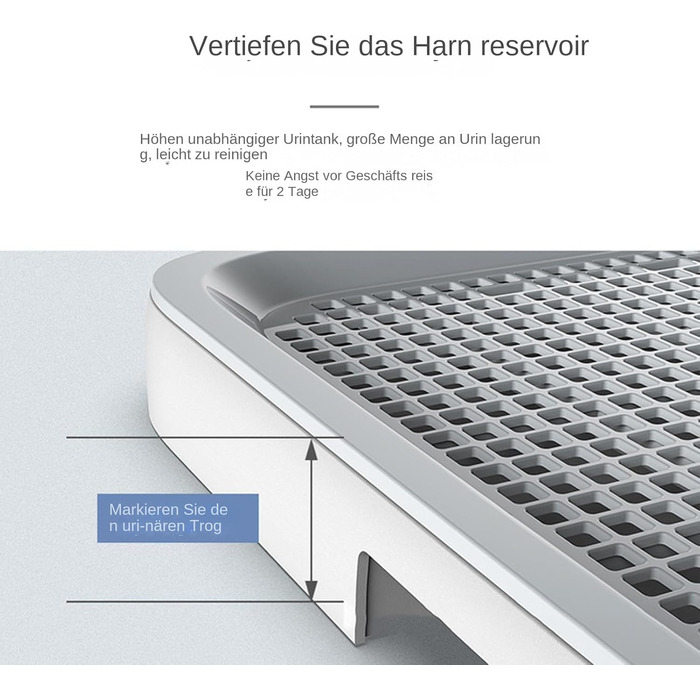 Туалет для дресирування собак, лоток для собак, критий туалет для собак з настінною опорою, для собак малого та середнього розміру