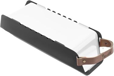 Портативний кемпінговий гриль Fumo M червоного кольору Компактний та розбірний вугільний гриль Легко транспортувати Міцний та практичний для приготування їжі на свіжому повітрі 48x17x11 см (білий)