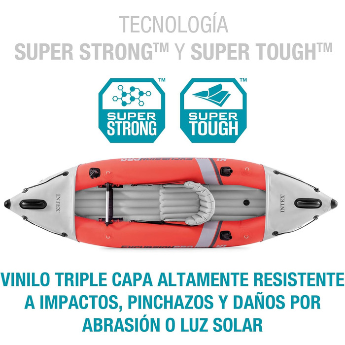 Каяк Intex Unisex, різнокольоровий, один розмір, одномісний