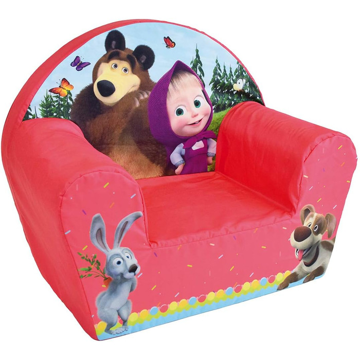 Клубне крісло Fun House Enfant 713340 Masha ET Michka, походження Франція, 52 х 33 х 42 см