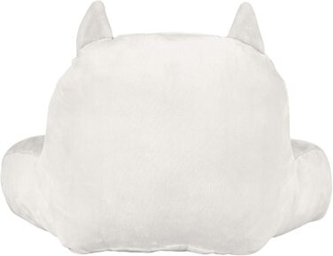 Ергономічна подушка для читання Kawaii кремового кольору, Чарівний дизайн, Оптимальний комфорт для відпочинку та дозвілля, Розмір 60 x 35 см, Колір кремовий, 0331