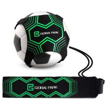 Тренажер для кидків ударів Global Park з регульованим флуоресцентним освітленням для сольних тренувань з футболу/волейболу/регбі