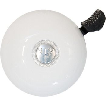 Велосипедний дзвінок Firmstrong Classic Beach Cruiser Bell, білий, класичний рінгер