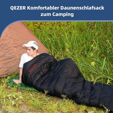 Цей зимовий пуховий спальний мішок має графенову підкладку та наповнювач 620 Power Duck Down, важить лише 1570 грамів і підходить для температур від 0C до -24C, чорний -8C