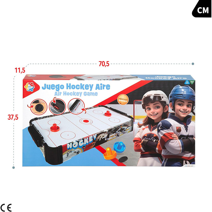 Настільний аерохокей Color Baby Air Hockey Tisch Pro Championship – 74×36 см