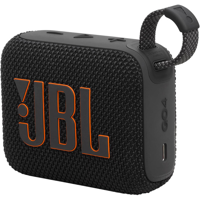 Чорного кольору - Портативна Bluetooth-колонка з JBL Pro Sound, глибокими басами та функцією збільшення часу відтворення - Водонеп