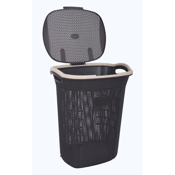 Кошик для білизни VIOLET HOUSE COFFEE Віолетта (6481509)