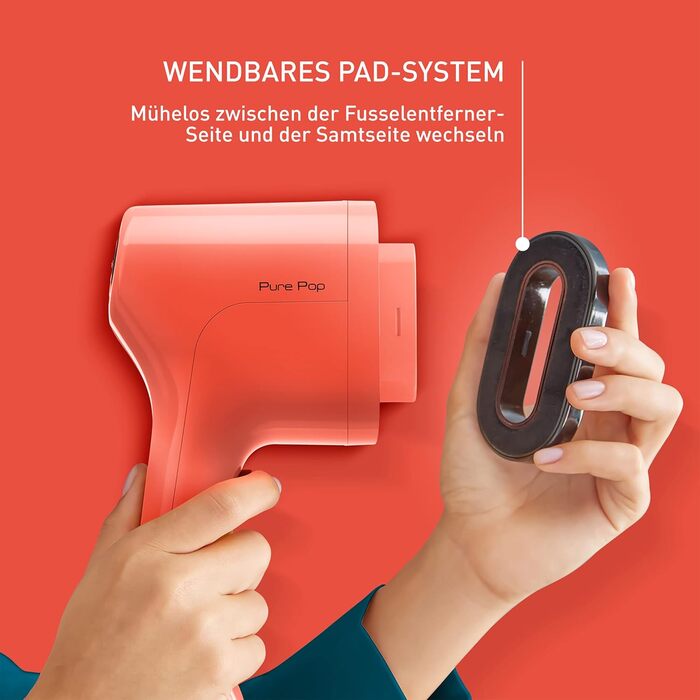 Парова щітка Tefal DT2022 Pure Pop 1300 Вт резервуар для води 70 мл видаляє до 99,99 вірусів/бактерій/мікробів швидке нагрівання б