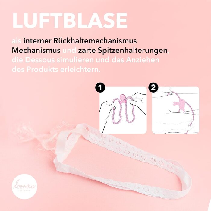 Жіночі презервативи Loovara, без латексу, 3 шт