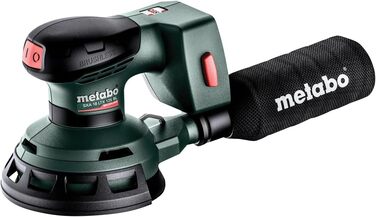 Акумуляторна ексцентрикова шліфувальна машина Metabo SXA 18 LTX 125 BL 18 В - metaBOX 215 - зі шліфувальним диском 125 мм - 600146