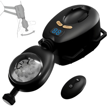 Мастурбатор ZYLEDW для чоловіків, з кріпленням на пояс, 9 режимів вібрації та 9 режимів руху вперед-назад, USB-C