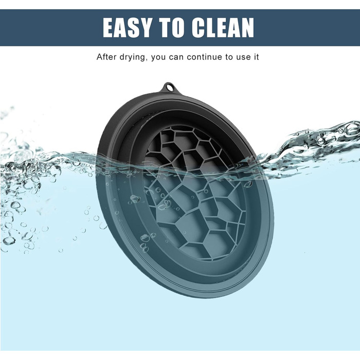 Складаний умивальник із вбудованим лотком для кубиків льоду, силіконовий крижаний складний умивальник для обличчя, охолоджувач води з льодом для обличчя для заспокоєння шкіри, зменшує набряки