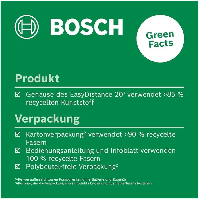 Лазерний далекомір Bosch EasyDistance 20, 20м (Новий)