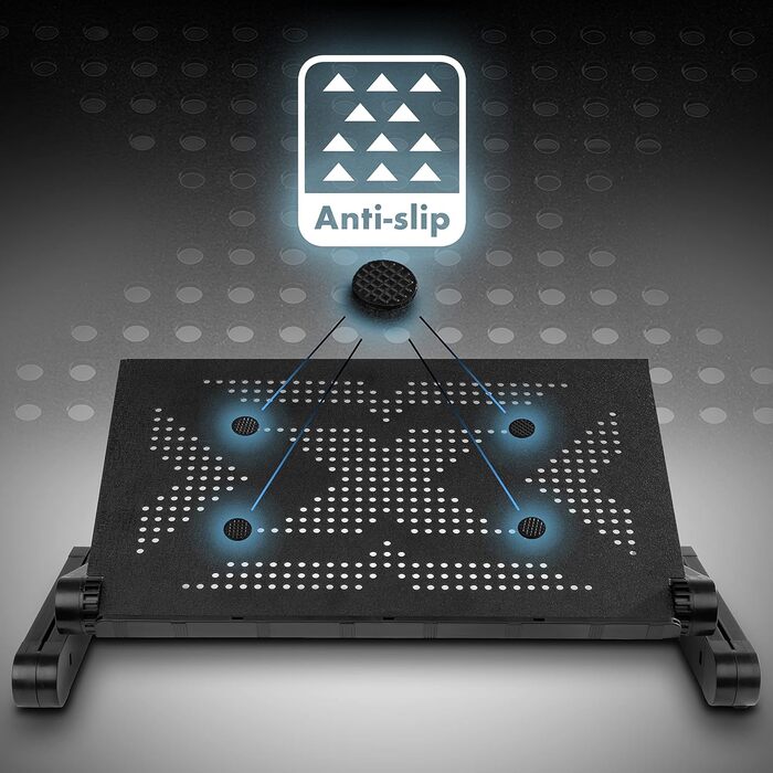 Стійка для ноутбука Duronic DML121 складана, регульована, з 6 шарнірами для планшета або MacBook