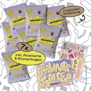 Презервативи Einhorn ультратонкі, річний запас, 49 шт