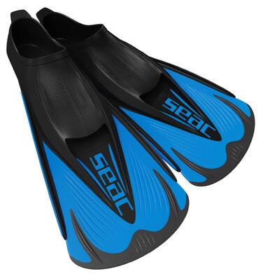Ласти Seac Speed S короткі для тренувань у басейні та на відкритій воді, сині, 42/43