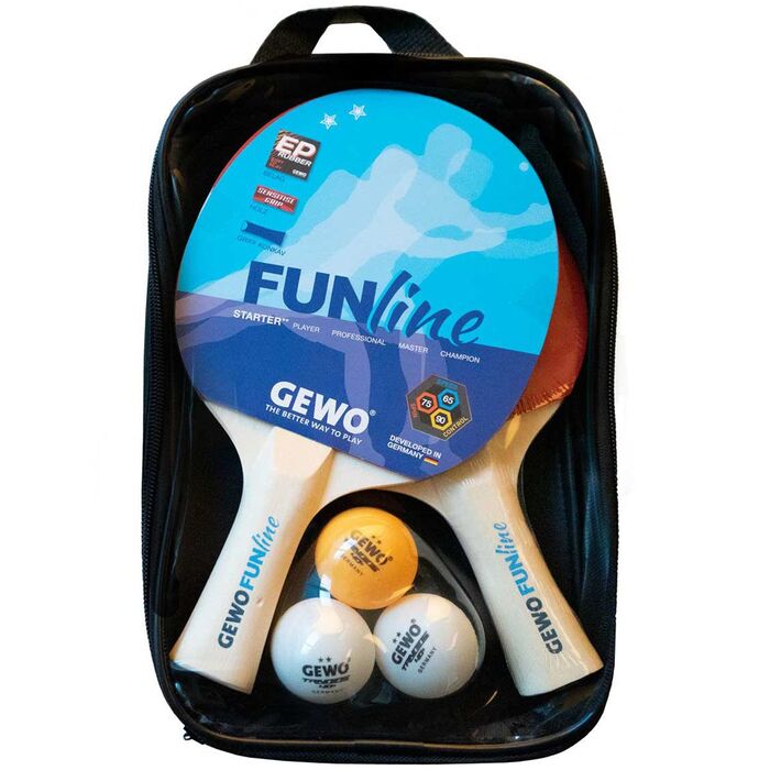 Набір для настільного тенісу Gewo Double-Fun 2 Bats 3 Balls (96960000)